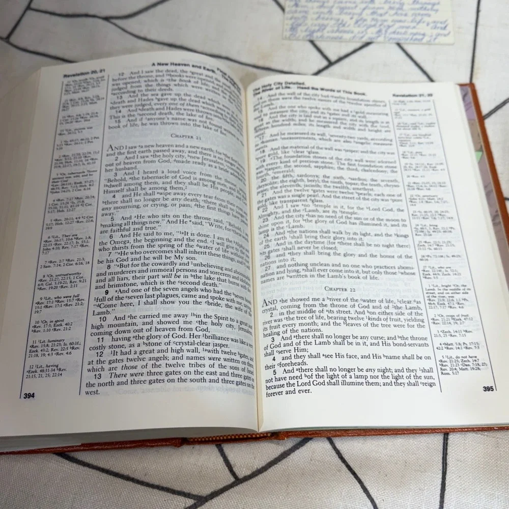 Creation House New American Standard Bible Reference Edition Brown 1973 NASB
